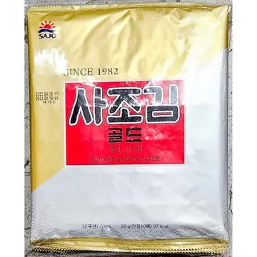 김밥김(사조해표 골드 10매x10입 270g) 10개 식자재 업소용 대용량 오늘의김 삼해맛김 년 광천김 중앙맛김 완도 지주식 무안 완도김