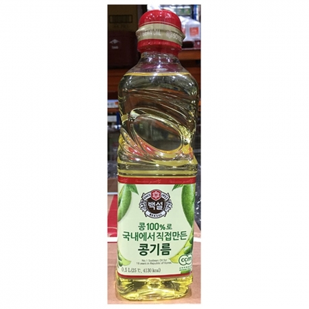 콩식용유(백설 0.5L)X20 이미지