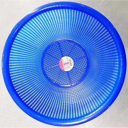 뉴원소쿠리1호(광신화학 27cm 색상랜덤) 1개 식자재 업소용 대용량 파스텔 스텐 뉴원 접이식 양수 사각 타공 플라스틱 락앤락