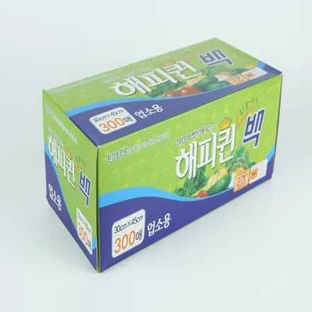 해피퀸-위생백 대 30*45cm 300매 1개 식자재 업소용 대용량 크린랩 크린백 명진 크린롤백 크린랲 크린 가마스 좋은 우진 이미지