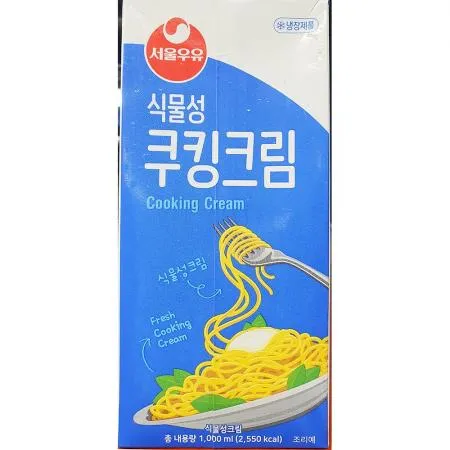 쿠킹크림 (서울우유 냉장 1L 식물성) X12 이미지