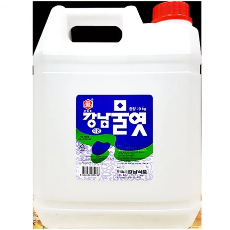 흰물엿(강남 9K) 1개 식자재 업소용 대용량 해표 삼진 흰물엿 이츠웰 오뚜기 강남 화미 별표 이미지