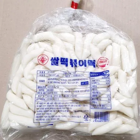 쌀떡볶이 중(보성 1.5K) 1개 식자재 업소용 대용량 쌀 밀 보성 분식 보성식품 추억 오양 업소용 분식재료