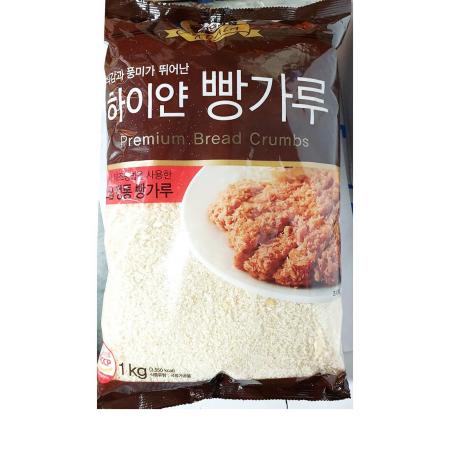 하이얀빵가루(코알라 1k) 빵가루 업소용 튀김재료 돈까스재료 튀김옷 건식빵가루 식자재 대용량