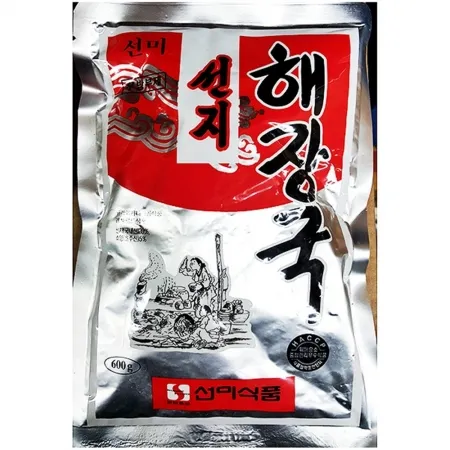 선지해장국(선미 600g)X25 해장국집 식당용 업소용 대용량 간편식 선지국 냉동해장국 국물요리 즉석국