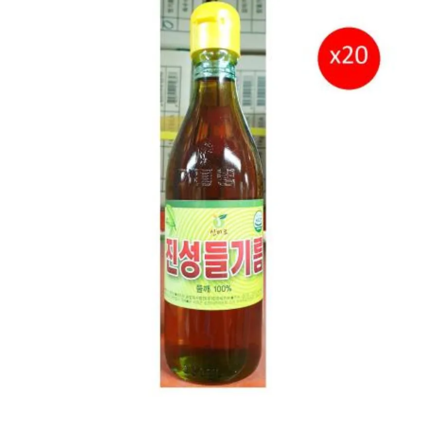 들기름(소 진성 350ml) X20 이미지