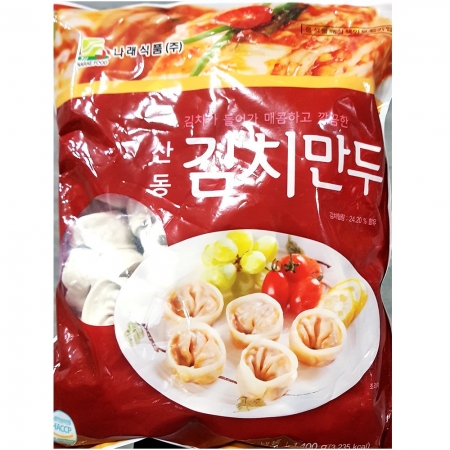 나래 김치만두 1.4K 7개 식자재 업소용 대용량 나래 엄지 김밥나라 프레시원 쿠캣 김치만두 고깃집왕건 기타 사조오양 이미지