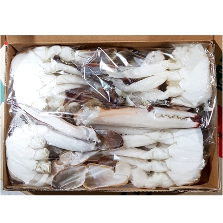 냉동 절단꽃게 450g(3L) 1개 식자재 업소용 대용량 냉동 연평도 꽃게 제철 살이 바레인 속이 국산 이미지