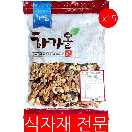매일좋은견과(800g)X15 견과류 믹스너트 혼합견과 하루견과 건강간식 영양간식 술안주 업소용 대용량