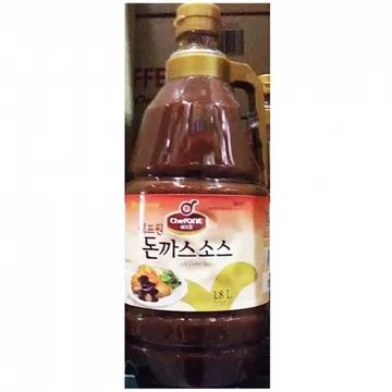 돈까스소스(대상 1.8L) 6개 식자재 업소용 대용량 돈까스소스 미담채 대상 강산 하나 서해 하나식품 오뚜기 송림