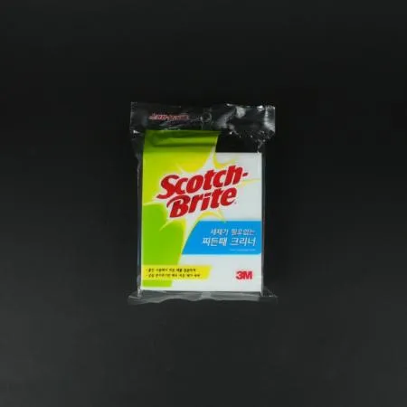 3M-찌든때 크리너(대) 1개입 식자재 업소용 대용량 찌든때 매직 세제가 스카치브라이트 찌든때크리너 세제불필요 무세제 세제없이 물세척 이미지