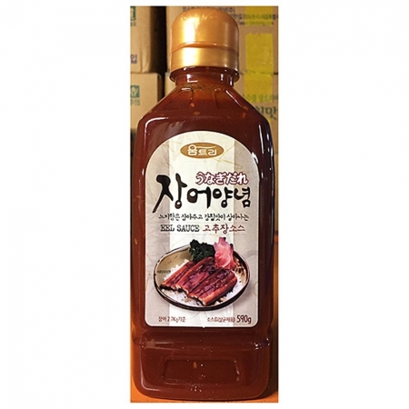 장어양념(움트리 590g) 1개 식자재 업소용 대용량 오타후쿠 장어 푸른 움트리 선도 카바야끼타레 장어양념 업소 매운맛 이미지