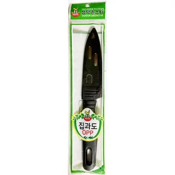 OPP집과도(삼덕 색상랜덤 205mm) 1개 식자재 업소용 대용량 집과도 접이식 색상랜덤 삼덕 조리도구 과도칼 과도 에이치플러스몰 제이큐