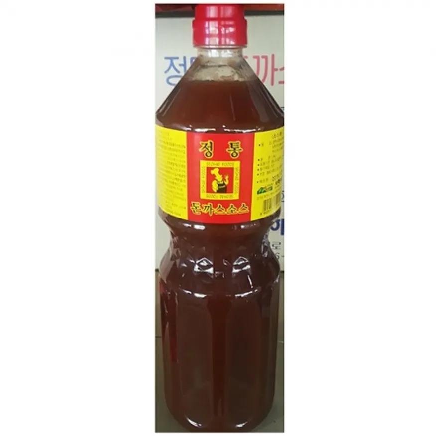 돈까스소스(서해 1.8L)X9 업소용 식당용 돈까스전문점 대용량 돈가스소스 튀김소스 경양식소스 이미지