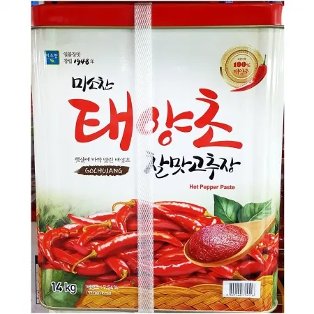 찰맛고추장(미소찬 14K) 고추장 업소용 대용량 식자재 한식재료 양념 매운맛 찌개용