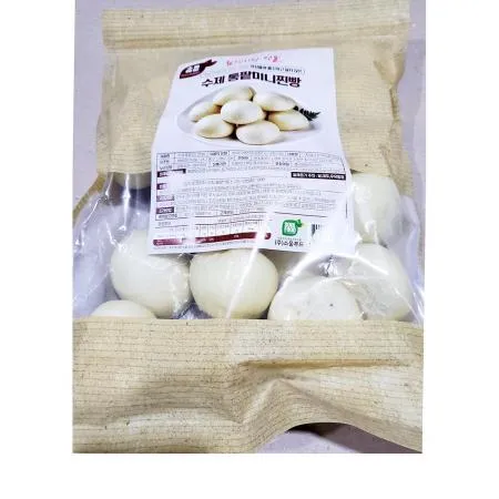 칠성시장 명물수제통팥미니찐빵(50g x20개 1K) 식자재 업소용 대용량 황재 칠성시장