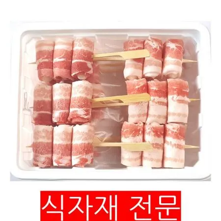 삼겹치즈떡말이(75gx10) 1개 식자재 업소용 대용량 은행 닭 닭순살 영해식품 닭날개 꼬치 즉석요리 금호 이미지