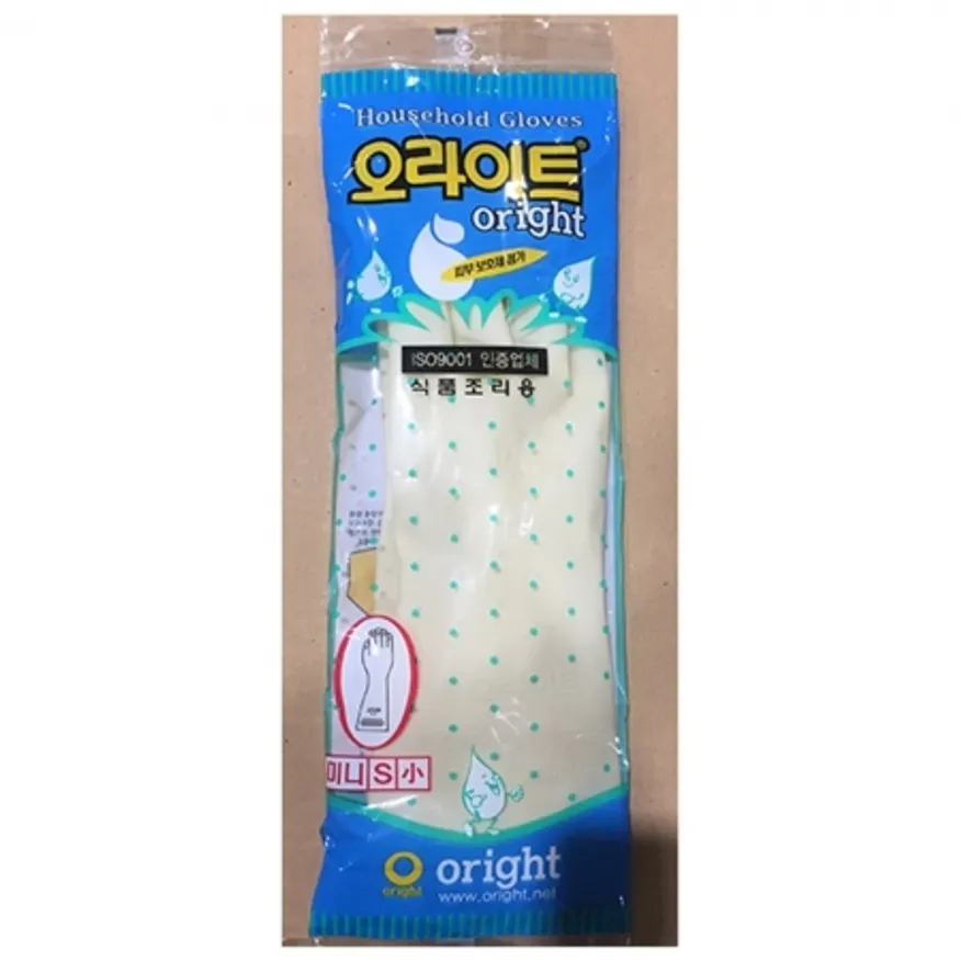 고무장갑(소 미색 오라이트 )X20 이미지