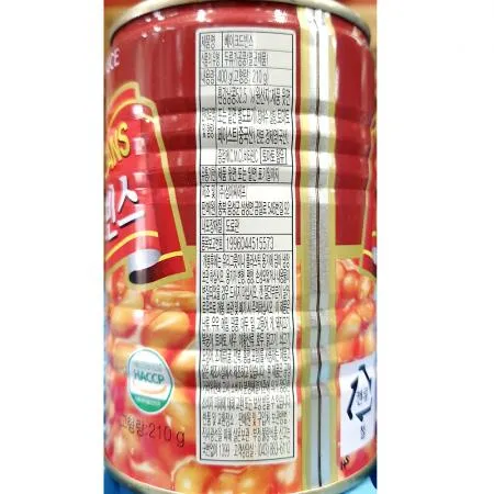 베이키드빈(삼아씨에프 400g) X24 식자재 업소용 통조림콩 부대찌개재료 양식재료 대용량 베이크빈 콩통조림 서양콩 토마토소스콩 이미지
