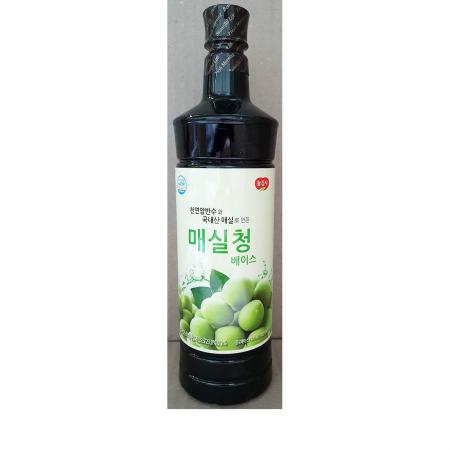 매실청(광야식품 970ml 1k) 1개 식자재 업소용 대용량 매실 생초당 광야식품 보해 참존 유나인 하늘청 참다음 청솔 이미지