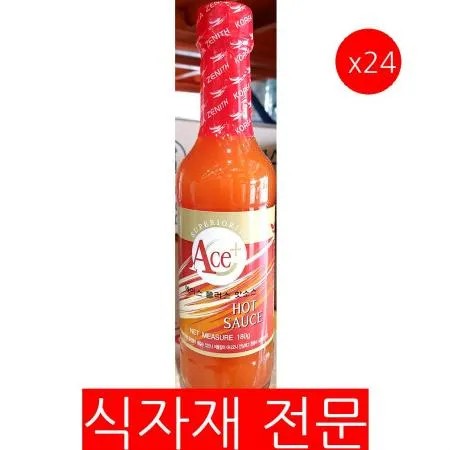 핫소스(제니스 180ml)X24 매운소스 업소용 식자재 대용량 양념소스 치킨집 식당 피자소스