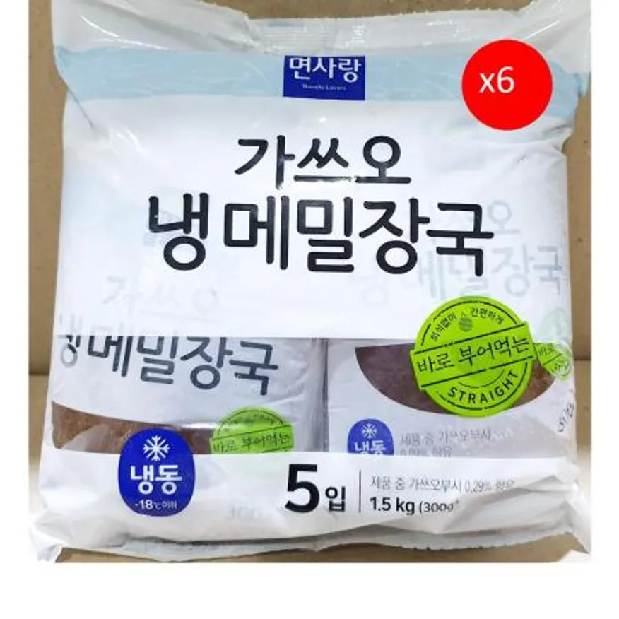 면사랑 가쓰오냉메밀장국(1.5k) X6 이미지