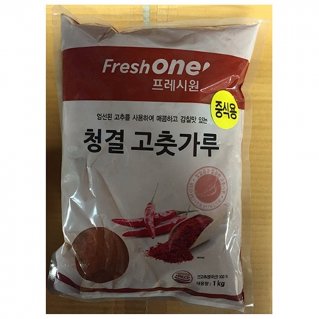 중식용고춧가루(FO 1k) 4개 식자재 업소용 대용량 중식 고운 중다데기용 예스러운 매운 짬뽕 오포원 진성 이미지
