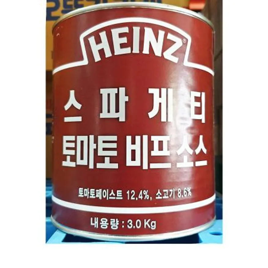 스파게티토마토비프소스(하인즈 3k) 이미지