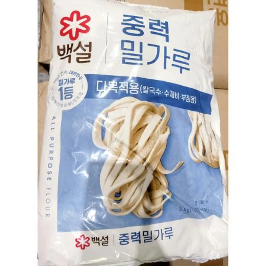 중력밀가루 1등(백설 3k)X6 이미지