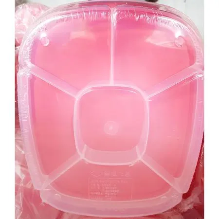 찬합(사각밀폐 6칸 대)X10개 이미지