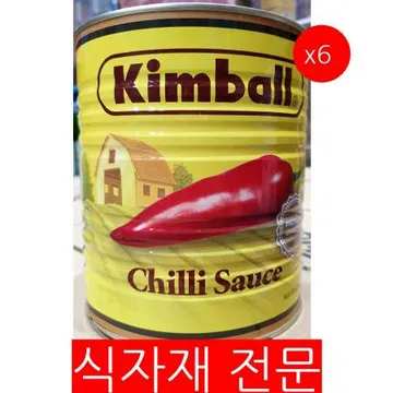 칠리소스(킴볼 3.3K) 6개 식자재 업소용 대용량 수리 판타이 후이펑 스리라차 액상소스 식당용 칠리소스