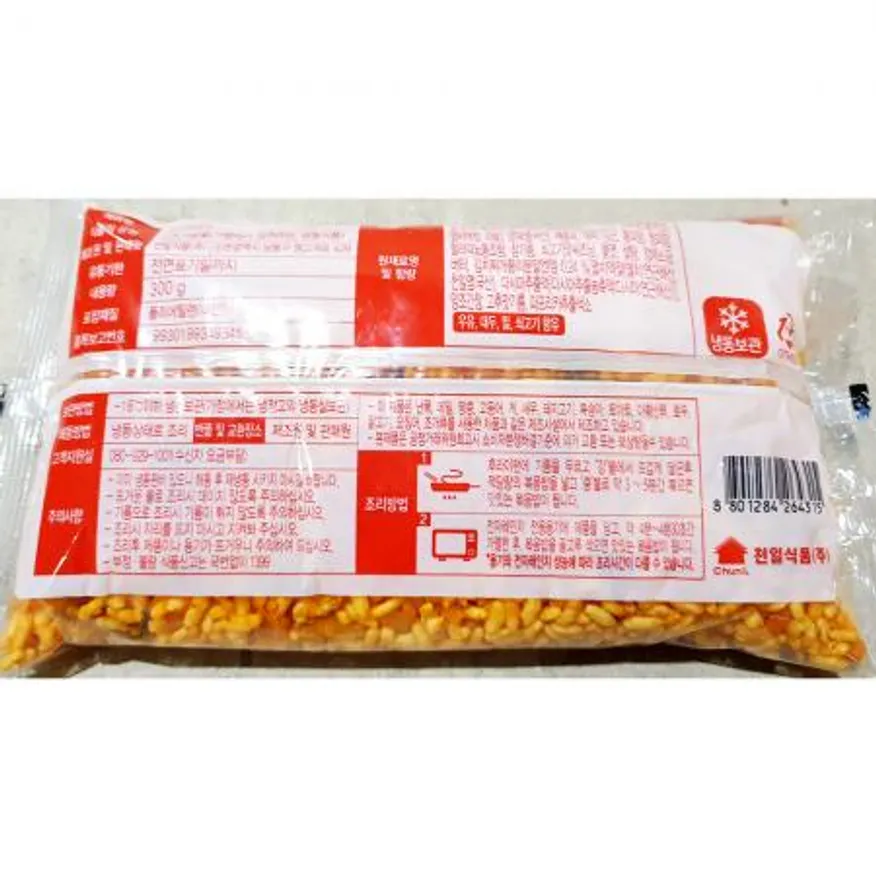 볶음밥(김치 천일 300g) 김치볶음밥 냉동볶음밥 냉동식품 간편식 즉석식품 야식메뉴 단체급식 업소용 천일식품 이미지