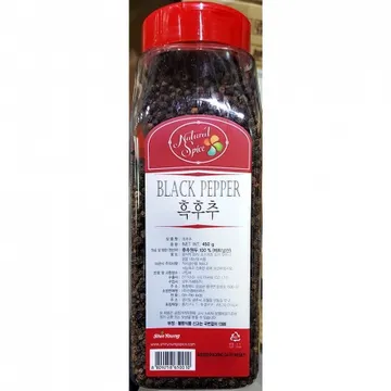 신영 홀 흑후추 450g 1개 식자재 업소용 대용량 태산 신영 흑후추 움트리 통후추 오토 맛미