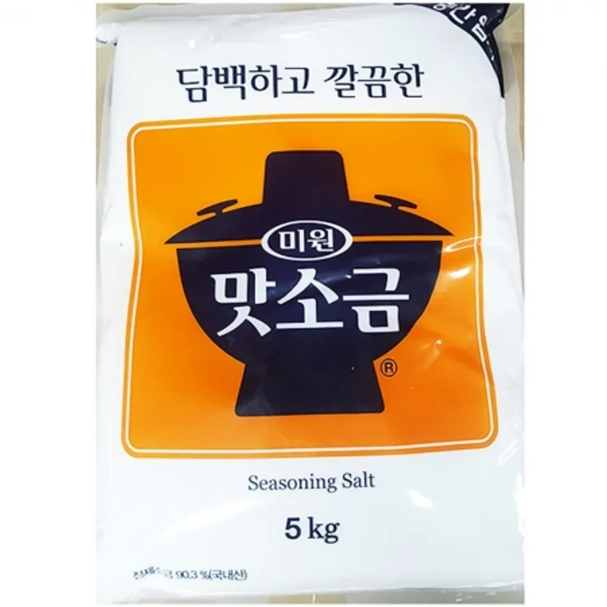 중간입자 맛소금(대상 5K)X4 이미지