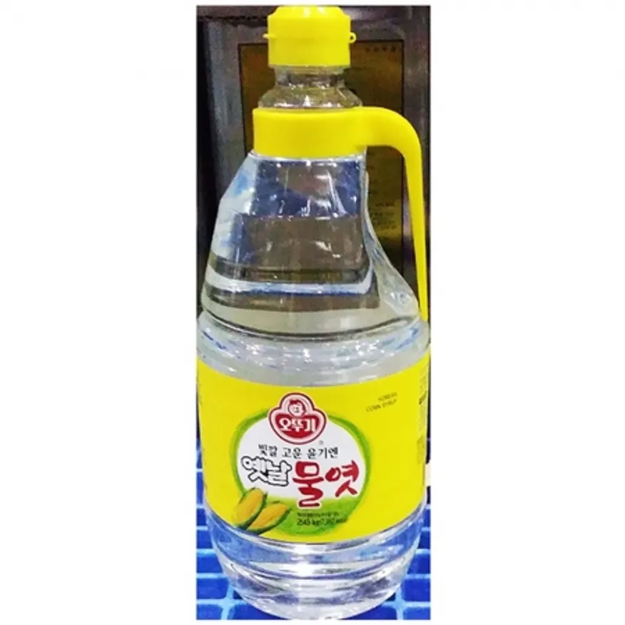 흰물엿(오뚜기 2.45K) 6개 식자재 업소용 대용량 흰물엿 오뚜기 강남 대상 화미 이츠웰 별표 해표 삼진 이미지