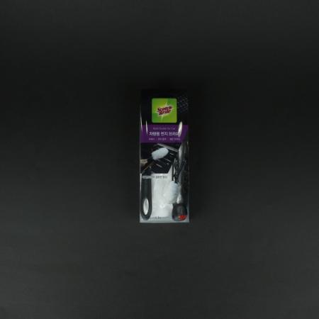 3M-차량용 먼지 브러쉬 핸들1+리필2입 자동차 청소 차량 내부 먼지떨이 제거 청소용품 세차용품 핸들세트