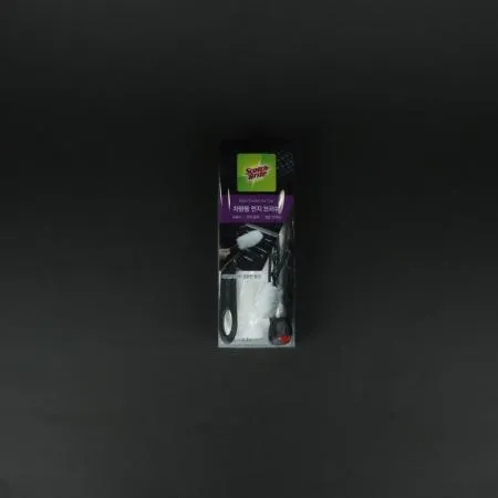 3M-차량용 먼지 브러쉬 핸들1+리필2입 자동차 청소 차량 내부 먼지떨이 제거 청소용품 세차용품 핸들세트