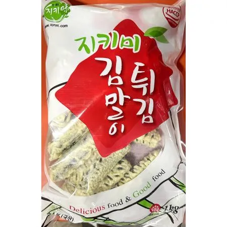 김말이튀김(지키미 냉동 1K) 1개 식자재 업소용 대용량 이우스 업소용 소울마켓 통통 냉동 통통핫 알뜰 세진에프엔에스 통통꼬마
