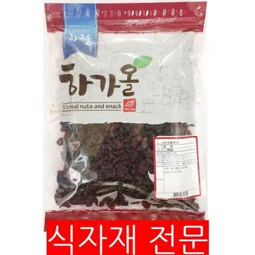 건크랜베리(1K) 1개 식자재 업소용 대용량 건크랜베리 크랜베리 견과류 진솔한식탁 건조 건과류 건 샹달프 크린