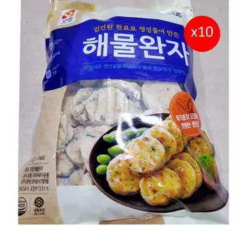 해물경단(오양 15g 60개 1K) X10 식자재 업소용 대용량 삼양 아미고 성원 씨밀레 대림 사조오양 성원냉동 한성기업
