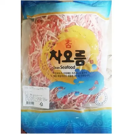 건맛살(차오름 1K)X10 맛살 마른안주 술안주 업소용 식자재 대용량 건어물 밑반찬재료 크래미