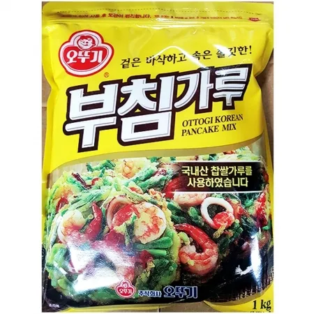 부침가루(오뚜기 1K)X10 오뚜기부침가루 부침개재료 전재료 야채전 바삭한부침개 부침믹스 밀가루 업소용 식자재