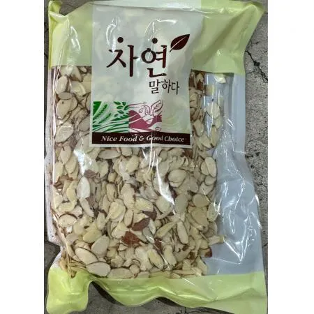 아몬드(슬라이스 해풍 800g) 1개 식자재 업소용 대용량 바프 년 산과들에 년산 다맘 서래푸드 코스트코 원더풀 우고래빗 이미지