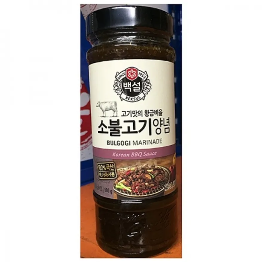 소불고기양념(백설 500g) 12개 식자재 업소용 대용량 백설 식당 소불고기 제이큐 청정원 기타 소불고기양념 이미지