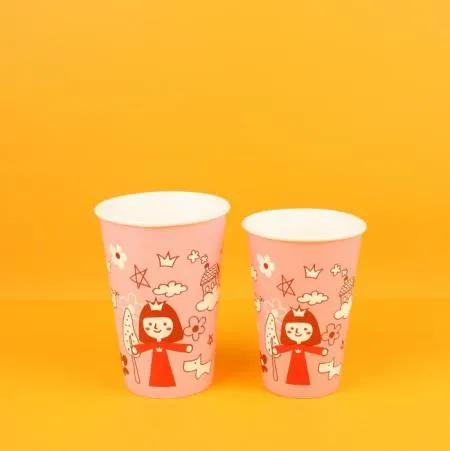 종이컵(동성 12온스 핑크)X20개 이미지