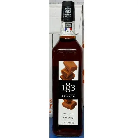 카라멜시럽(1883 1L) 6개 식자재 업소용 대용량 모닌 기라델리 다빈치 카라멜 포모나 토라니 카라멜시럽 대만 메티에 이미지