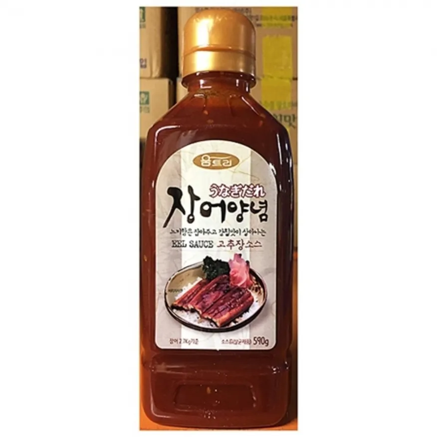 장어양념(움트리 590g)X12 장어소스 업소용 대용량 식자재 장어구이 장어덮밥 장어구이전문점 일식당 식당용 이미지