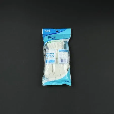 크린랩- 면장갑 3켤레 목장갑 작업장갑 흰장갑 위생장갑 작업용품 업소용 대용량 공장 다용도장갑 이미지