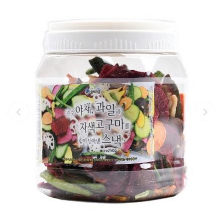 건조과일칩 야채칩 250g 과일칩 건과일 건강간식 다이어트간식 시리얼토핑 식자재 업소용 카페재료