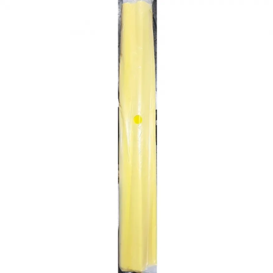 비닐봉투 노란색 50L (62 x80cm) 50매 식자재 업소용 대용량 검정 재활용 손잡이 일회용 배달 쓰레기 속지 도시락 인쇄 이미지